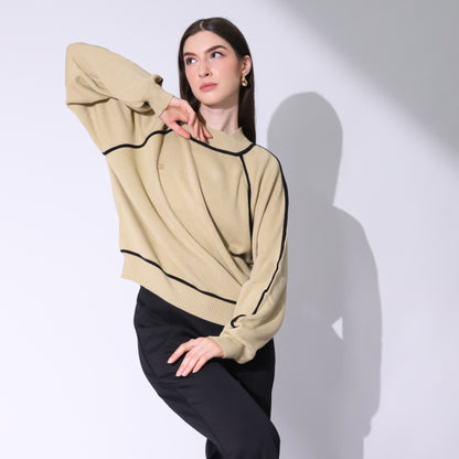 Anaya Sweater - Tan