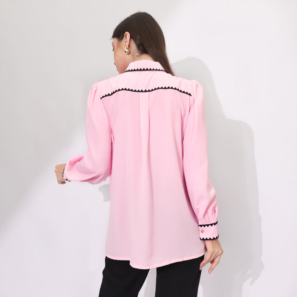 Chanté - Hadley Shirt in Pink