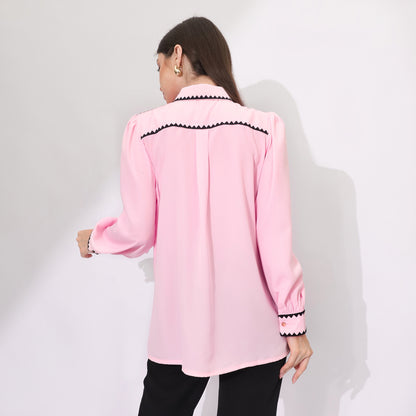 Chanté - Hadley Shirt in Pink