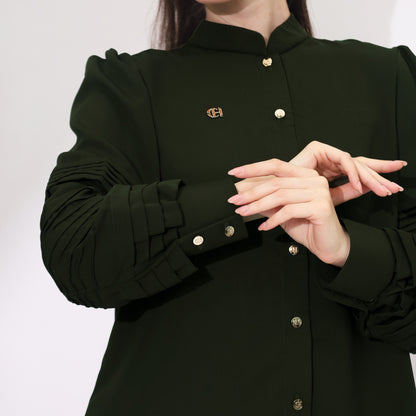 Chanté - Keilani Shirt in Emerald