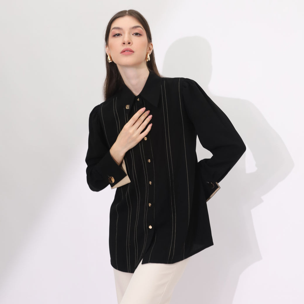 Chanté - Kiara Shirt in Black