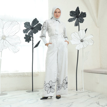 Chanté - Lianna Pants in Broken White