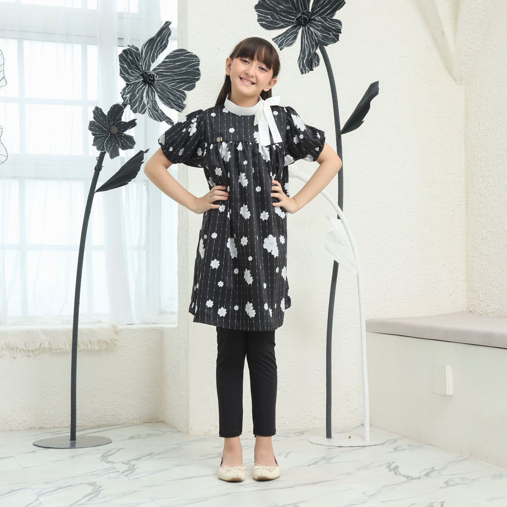 Chanté - Lucia Girl Dress in Black