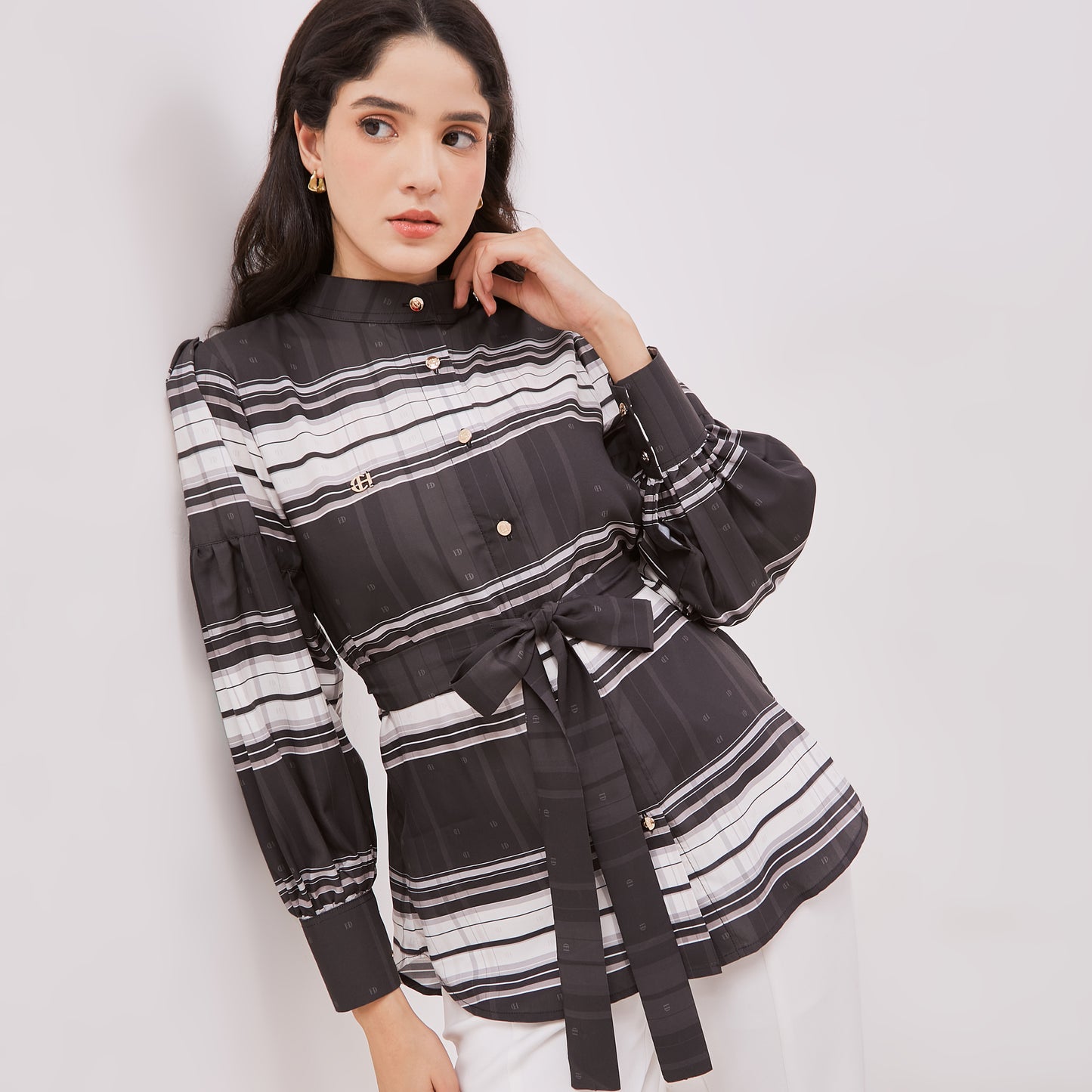 Chanté - Jessa Shirt in Black