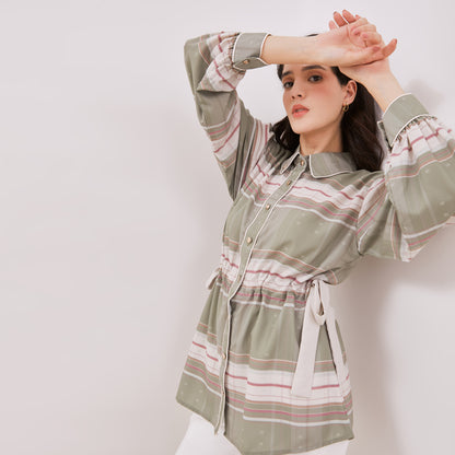 Chanté - Joy Shirt in Sage