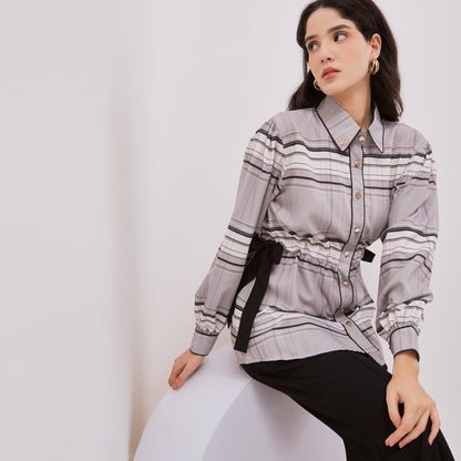 Chanté - Joy Shirt in Grey