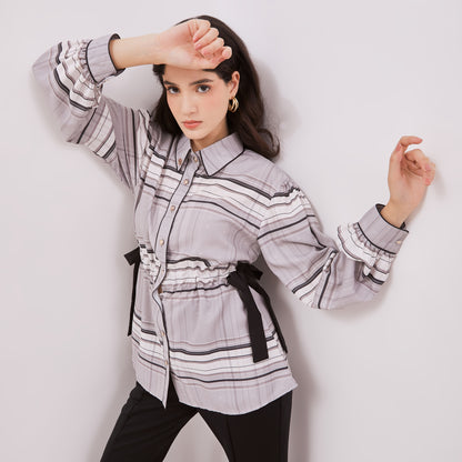 Chanté - Joy Shirt in Grey