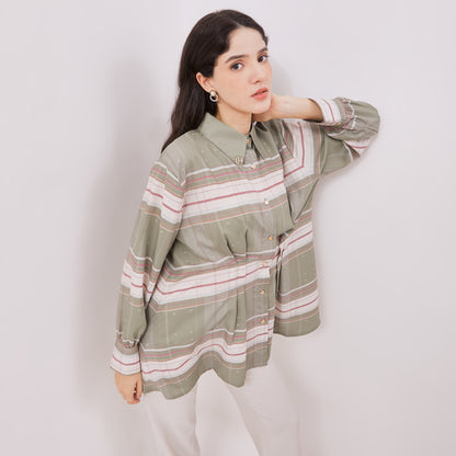 Chanté - Joelle Shirt in Sage
