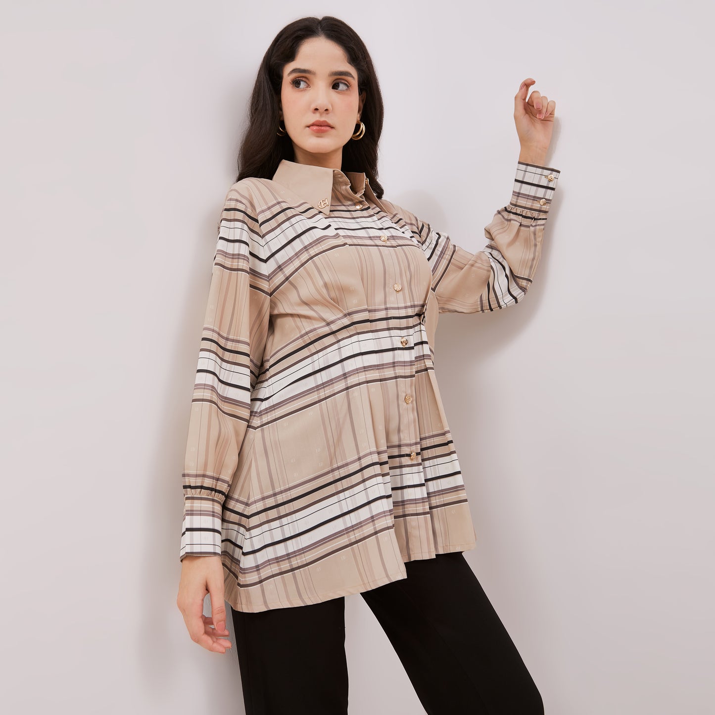 Chanté - Joelle Shirt in Brown