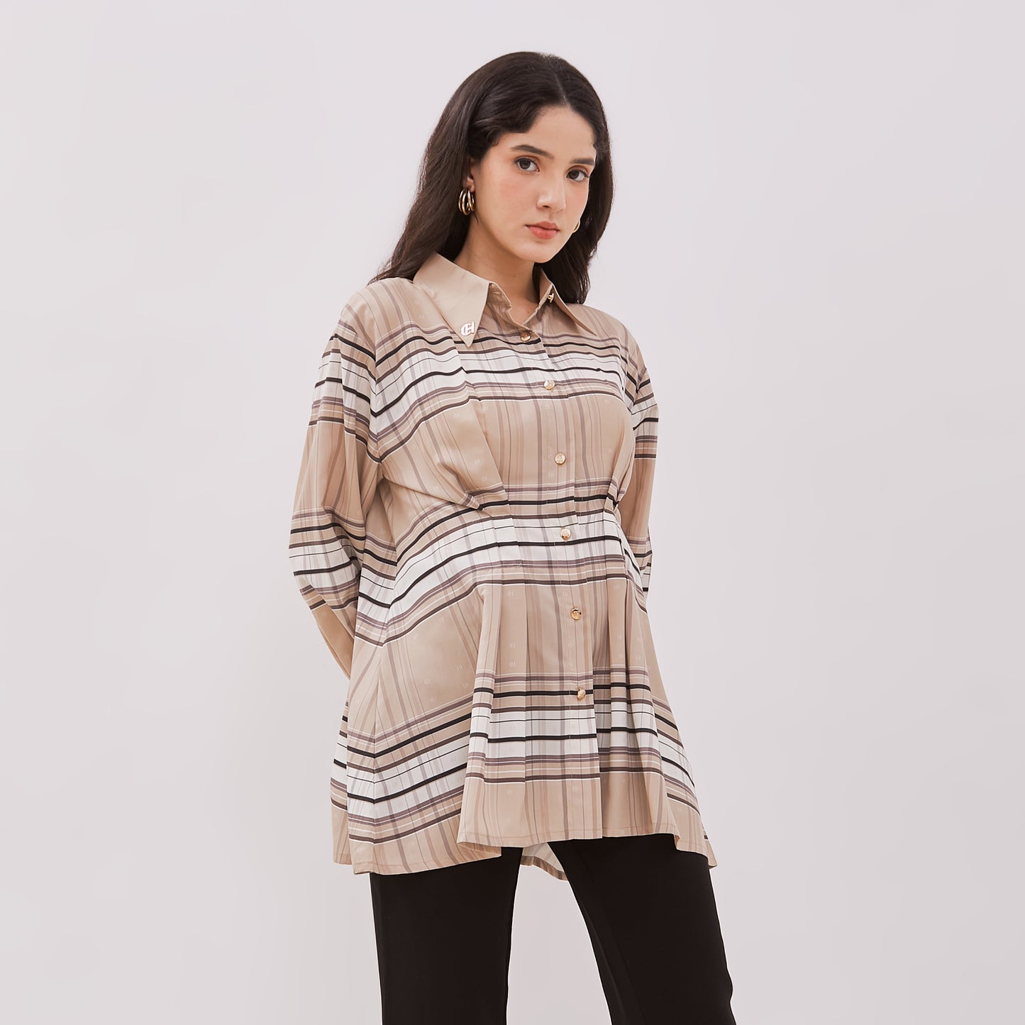 Chanté - Joelle Shirt in Brown