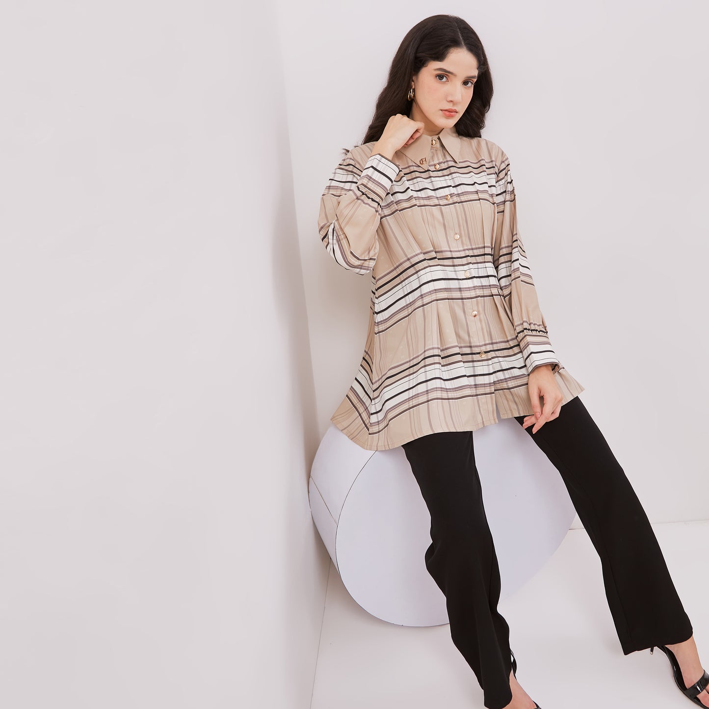 Chanté - Joelle Shirt in Brown