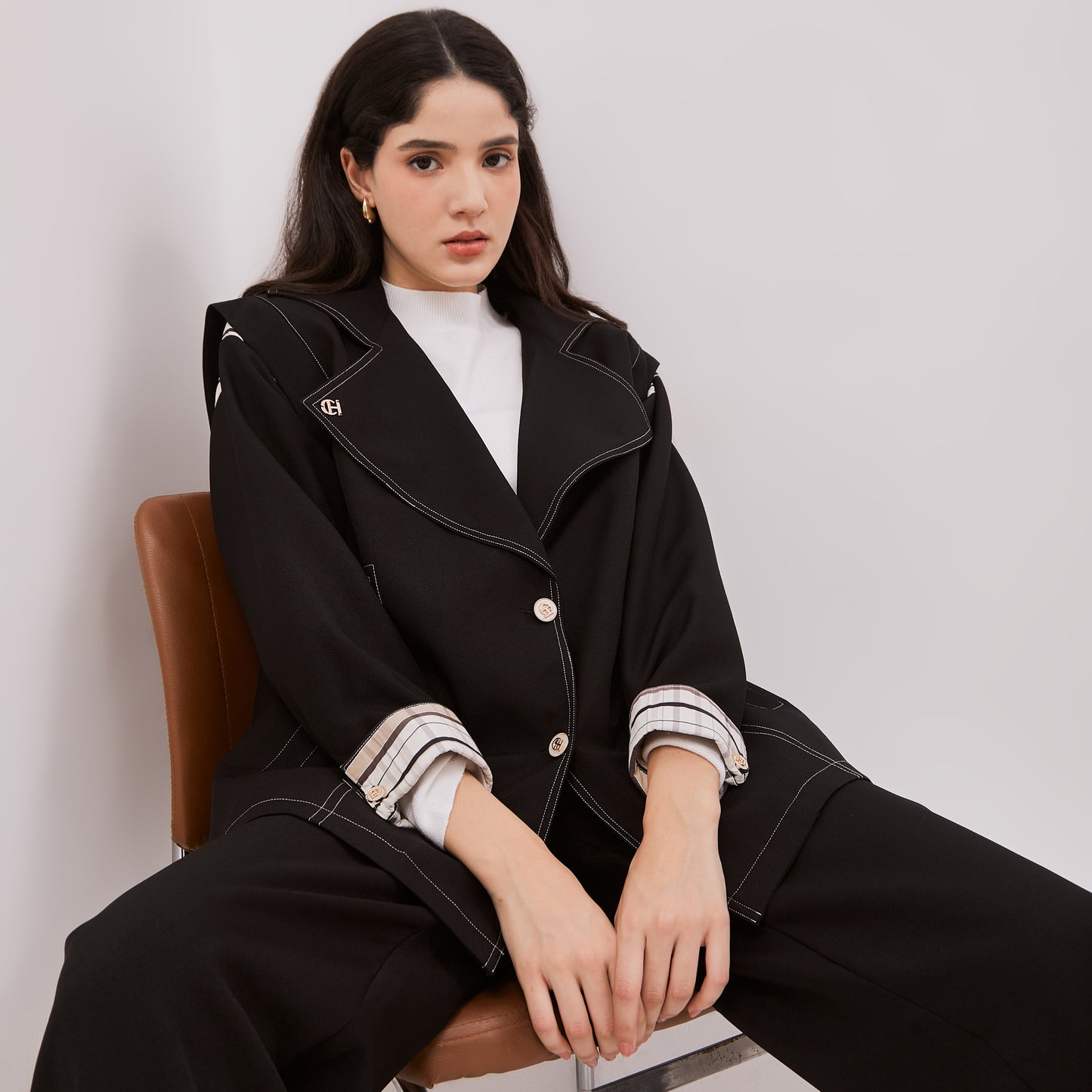 Chanté - Jovie Blazer in Black