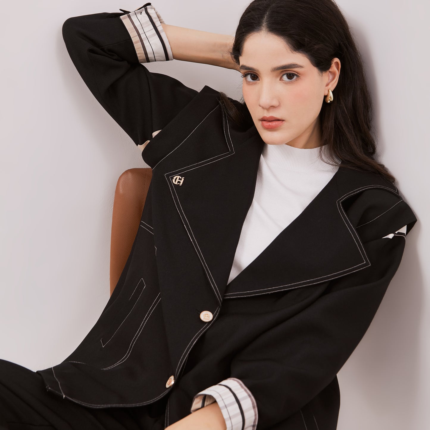 Chanté - Jovie Blazer in Black