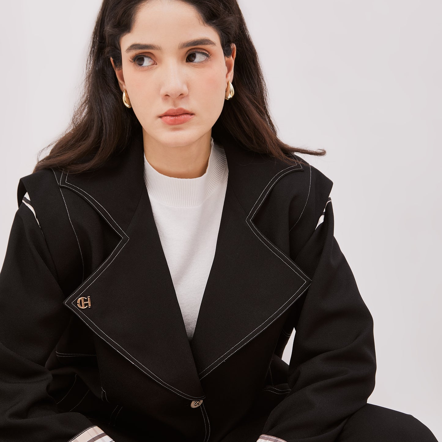 Chanté - Jovie Blazer in Black