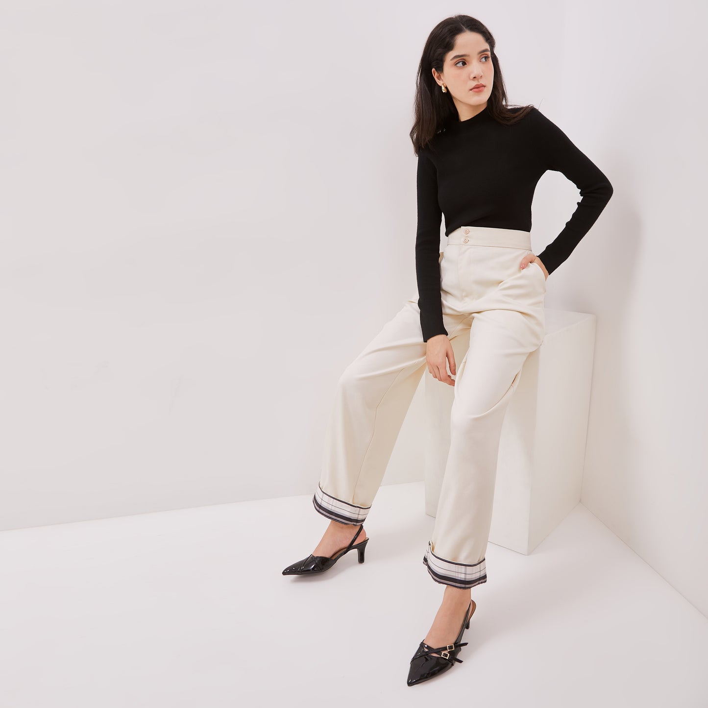 Chanté - Jocelyn Pants in Ivory