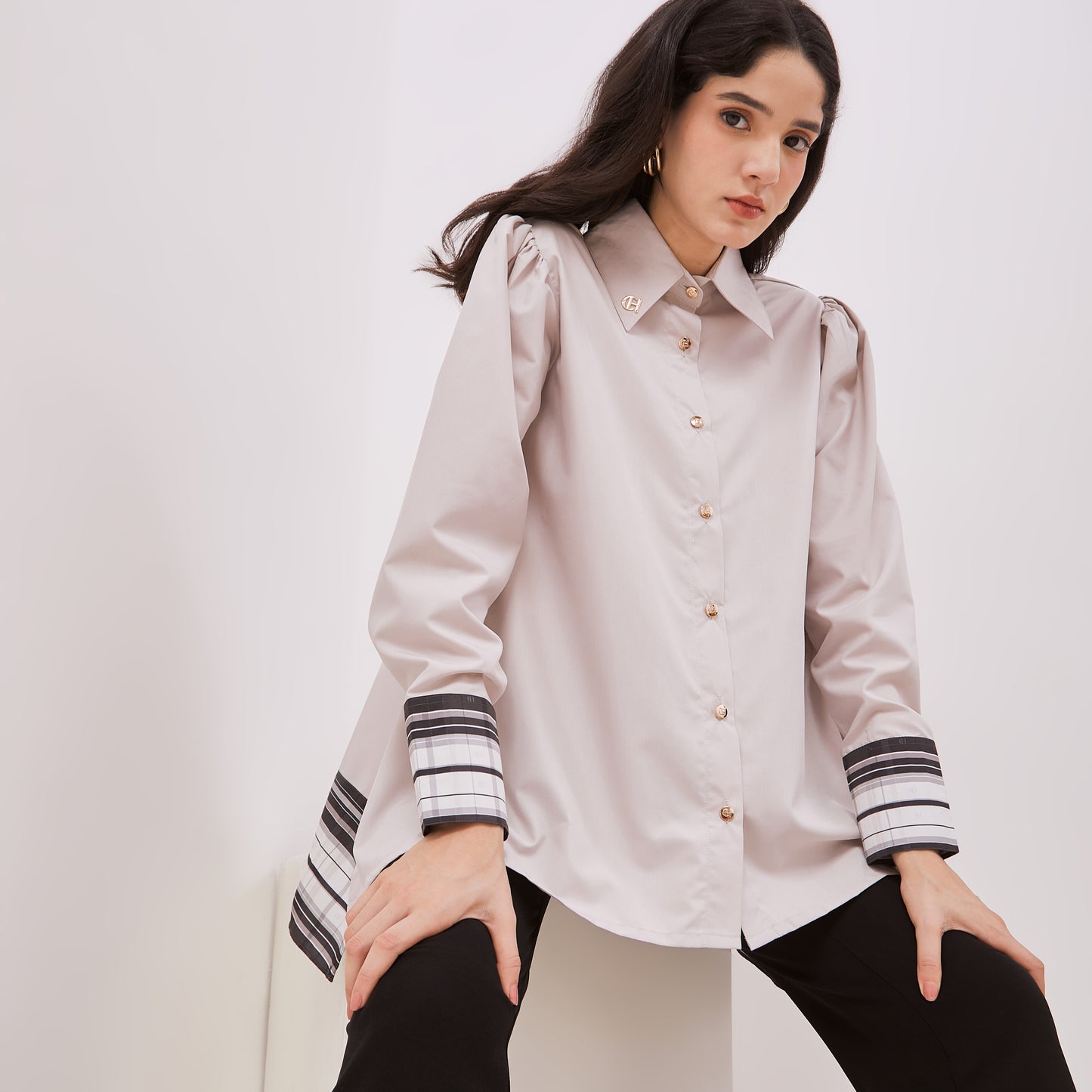 Chanté - Josie Shirt in Oat