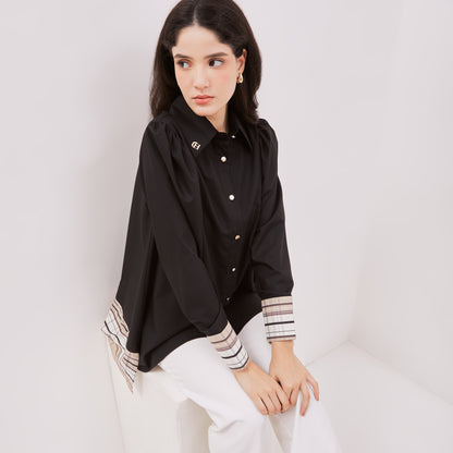 Chanté - Josie Shirt in Black