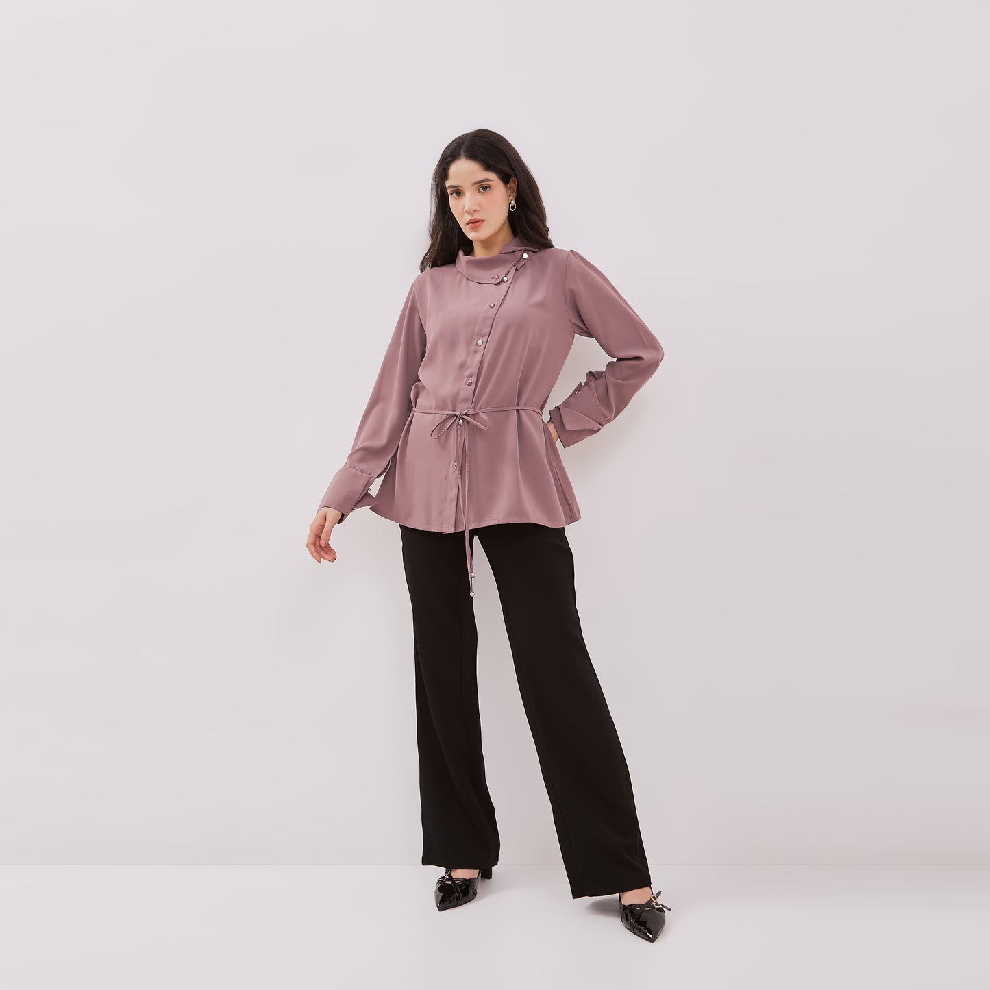 Chanté - Joanna Shirt in Mauve