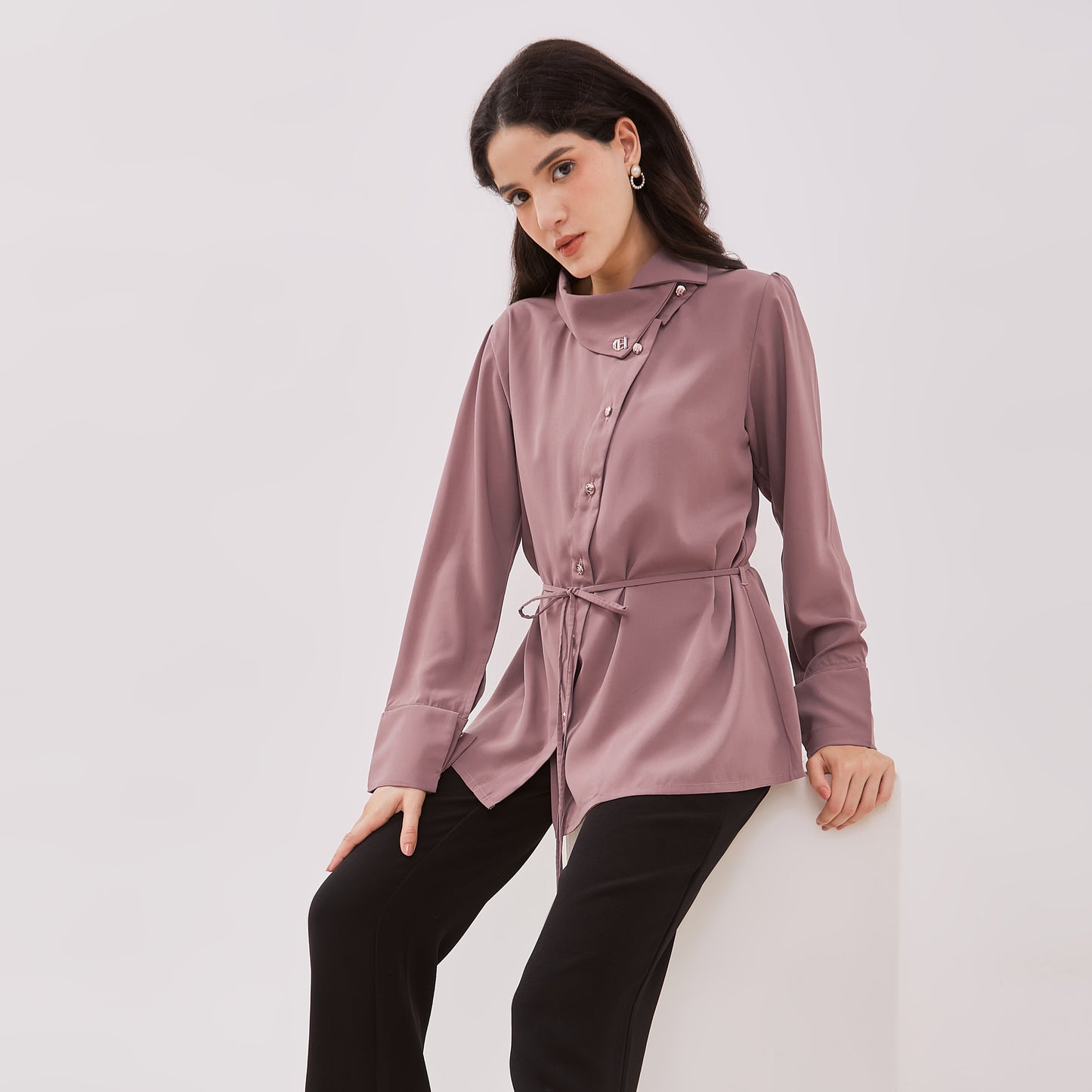 Chanté - Joanna Shirt in Mauve