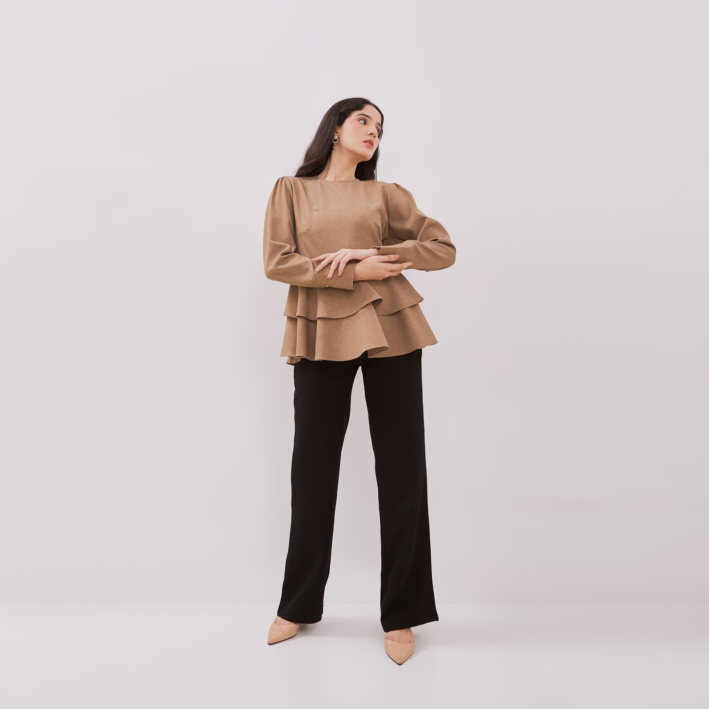 Chanté - Jenna Blouse in Brown