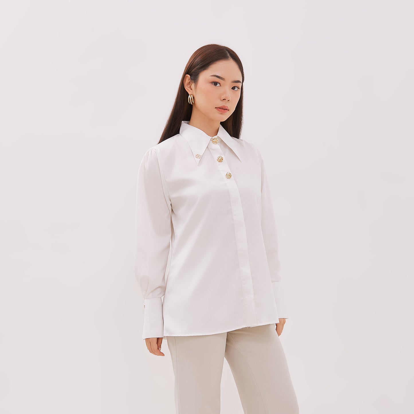 Chanté - Gaura Shirt in Broken White