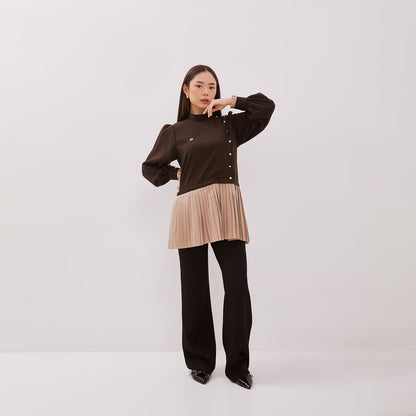 Chanté - Gionna Blouse in Dark Brown