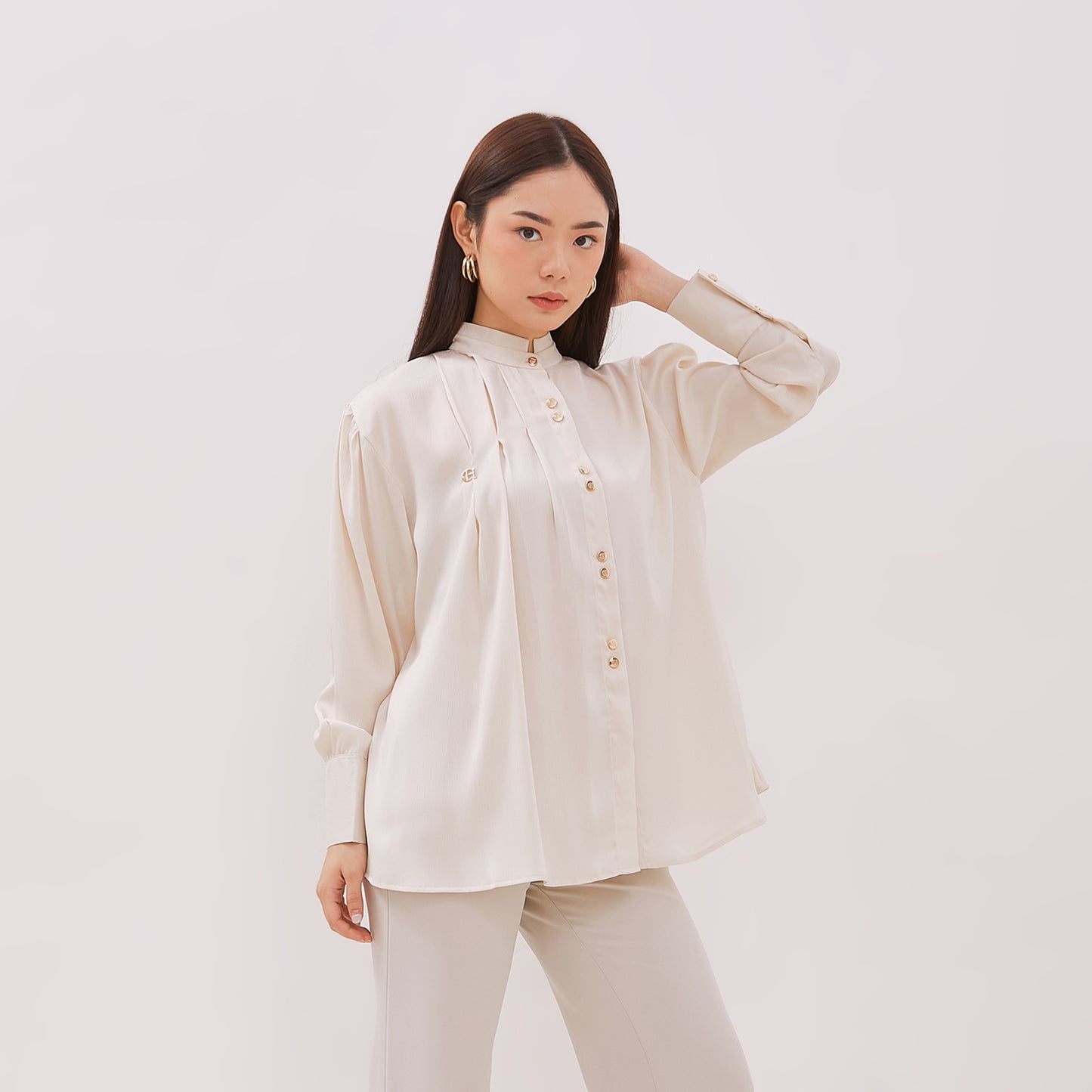 Chanté - Gilma Shirt in Ivory