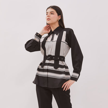 Chanté - Giulia Shirt in Black