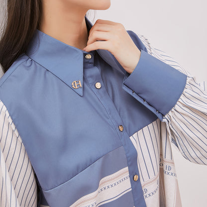 Chanté - Gilly Shirt in Pastel Blue