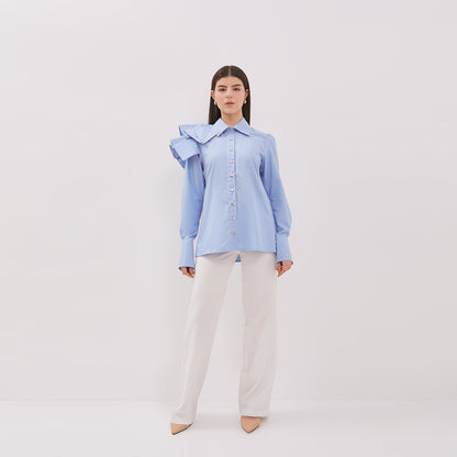 Chanté - Elaina Shirt in Baby Blue