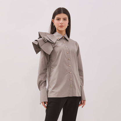 Chanté - Elaina Shirt in Grey