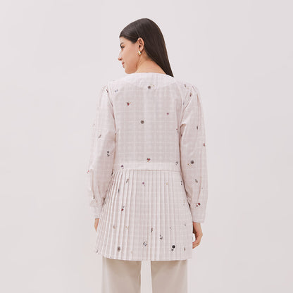 Chanté - Hazel Blouse in Broken White