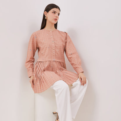 Chanté - Hazel Blouse in Salmon
