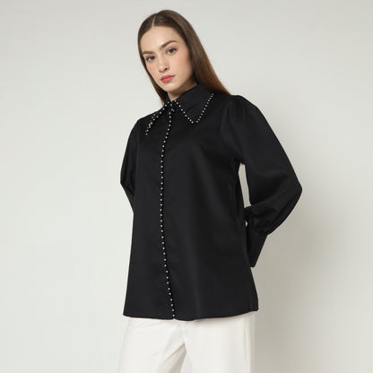 Chanté - Isela Shirt in Black