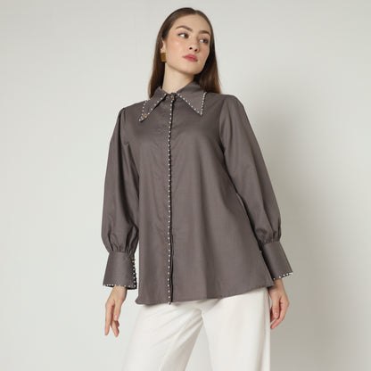 Chanté - Isela Shirt in Grey