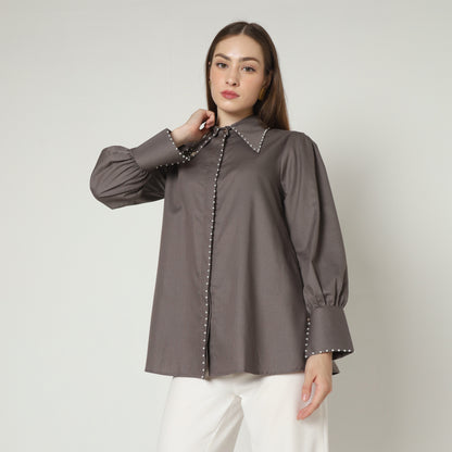 Chanté - Isela Shirt in Grey