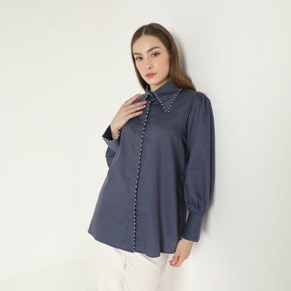 Chanté - Isela Shirt in Ash Blue