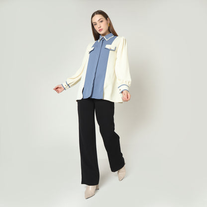 Chanté - Herina Shirt in Butter Denim