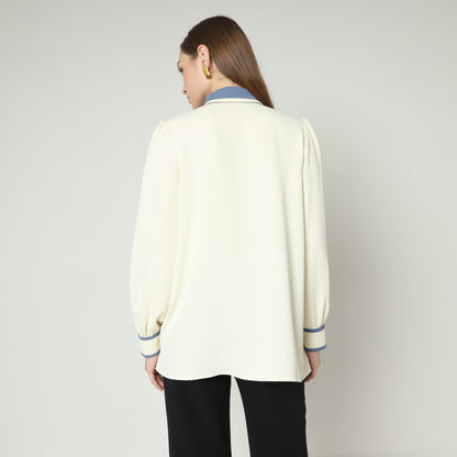 Chanté - Herina Shirt in Butter Denim