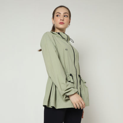 Chanté - Kataleya Active Hoodie Jacket - Sage