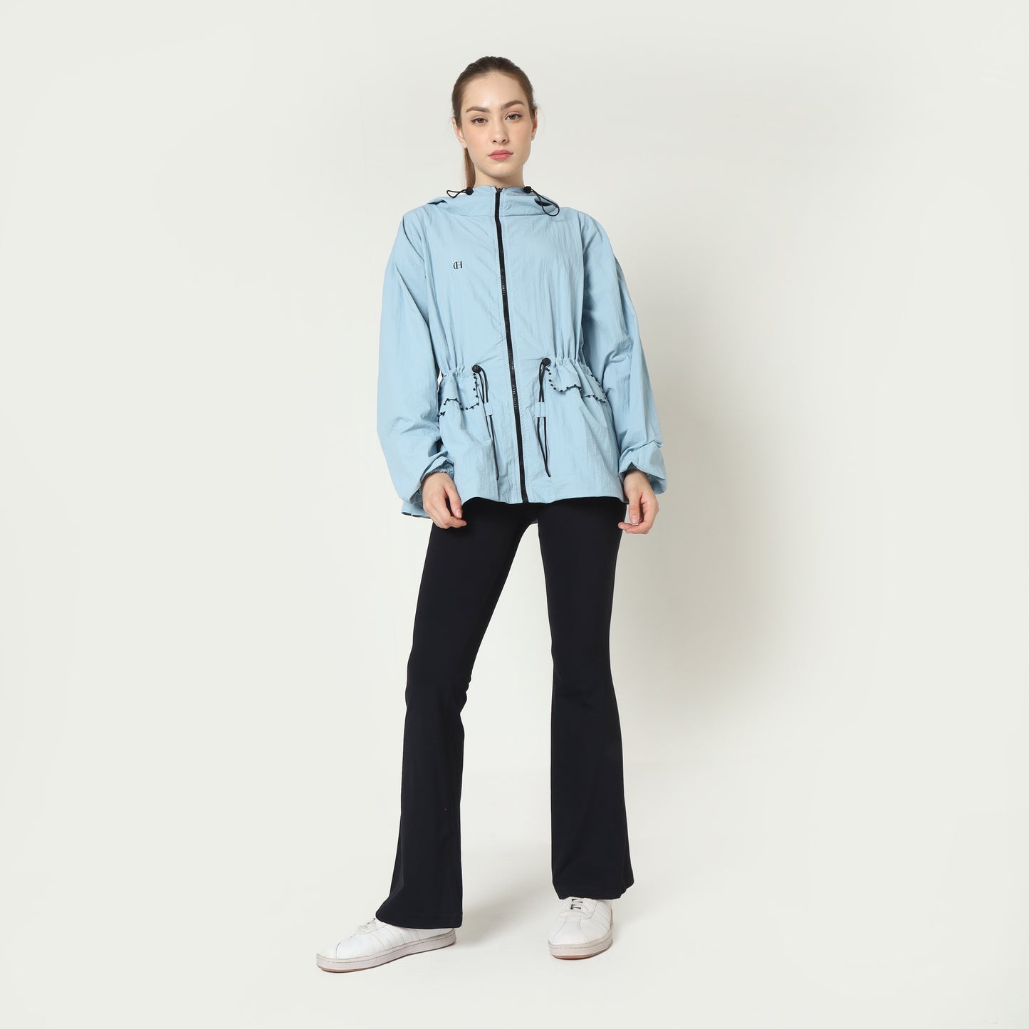 Chanté - Kataleya Active Hoodie Jacket - Blue