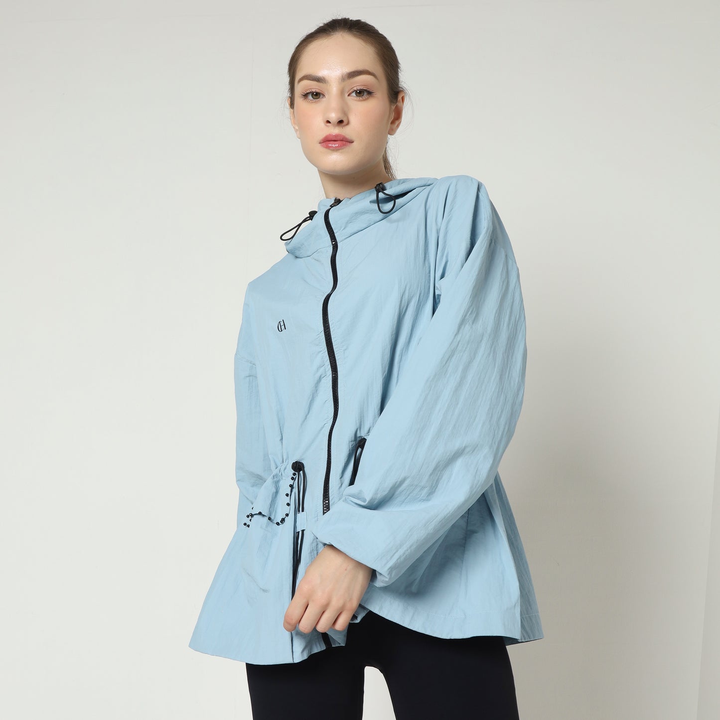 Chanté - Kataleya Active Hoodie Jacket - Blue