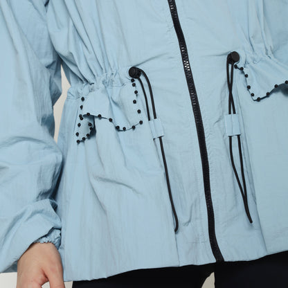Chanté - Kataleya Active Hoodie Jacket - Blue