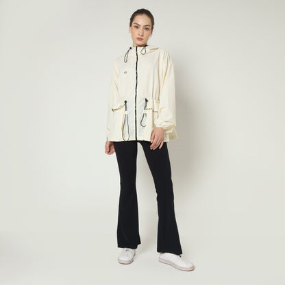 Chanté - Kataleya Active Hoodie Jacket - Cream