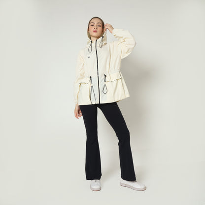 Chanté - Kataleya Active Hoodie Jacket - Cream