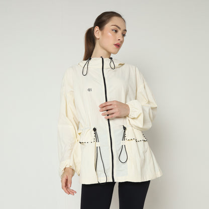 Chanté - Kataleya Active Hoodie Jacket - Cream