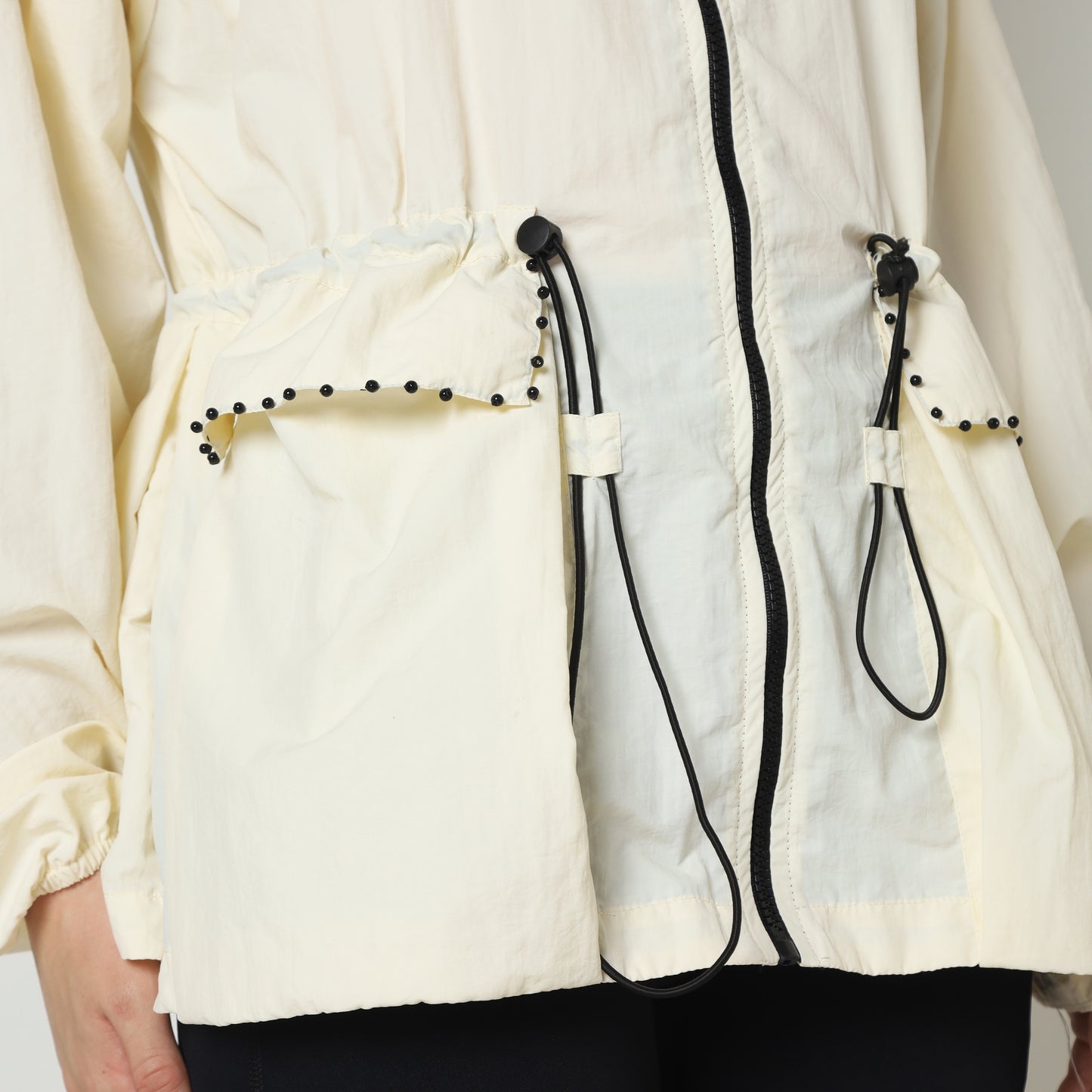 Chanté - Kataleya Active Hoodie Jacket - Cream