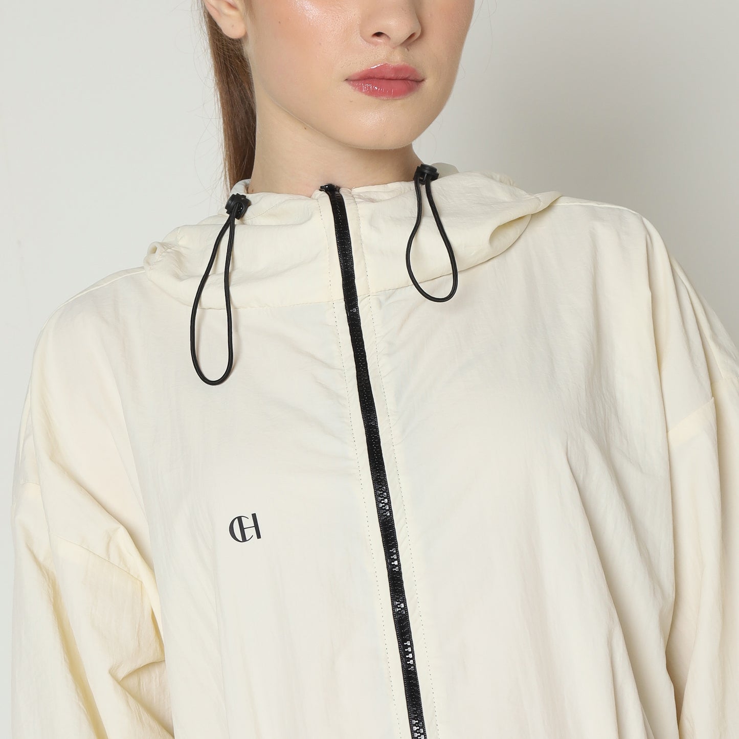 Chanté - Kataleya Active Hoodie Jacket - Cream