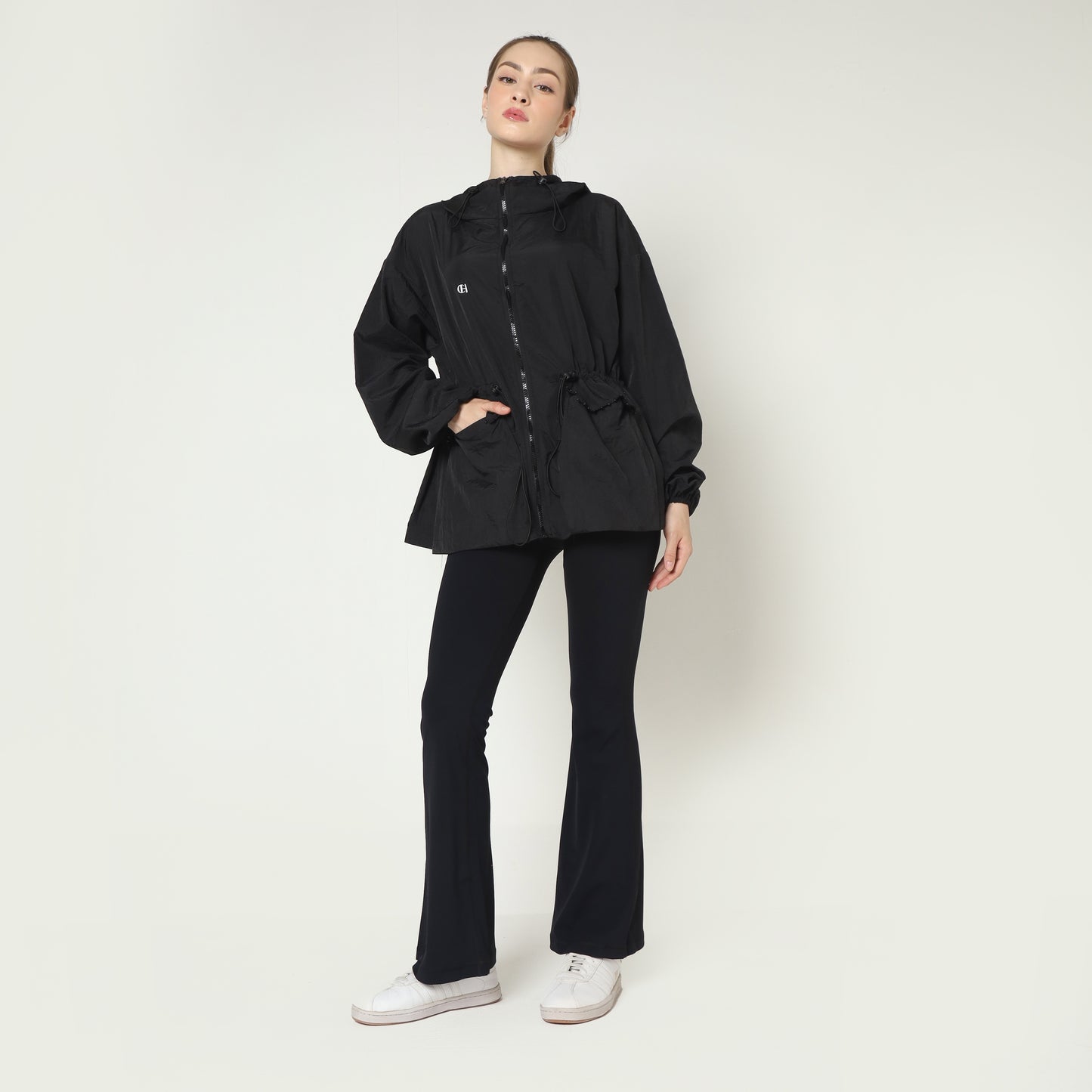 Chanté - Kataleya Active Hoodie Jacket - Black