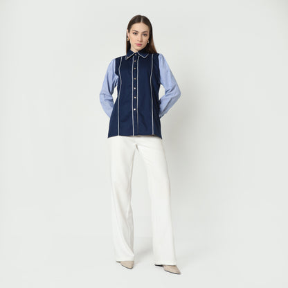 Chanté - Naomi Shirt in Navy